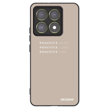 Picasee silikonový černý obal pro Xiaomi 14T - Positive Vibes