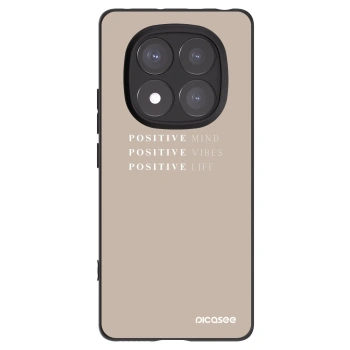 Picasee silikonový černý obal pro Xiaomi Redmi Note 14 Pro 5G - Positive Vibes