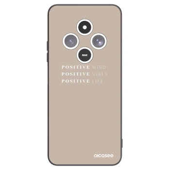 Picasee silikonový černý obal pro Xiaomi Redmi 14C - Positive Vibes