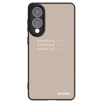 Picasee silikonový černý obal pro Samsung Galaxy S25 Edge 5G - Positive Vibes