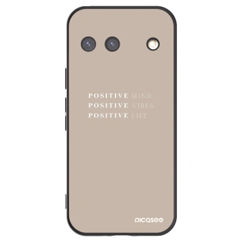 Picasee silikonový černý obal pro Google Pixel 9 - Positive Vibes