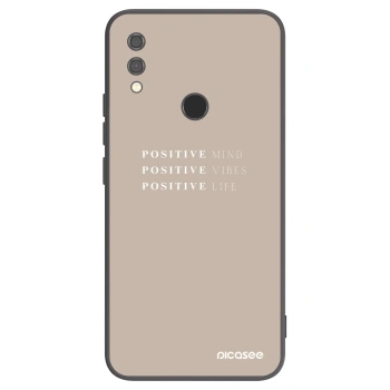 Picasee silikonový černý obal pro Xiaomi Redmi Note 7 - Positive Vibes