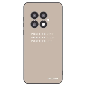 Picasee silikonový černý obal pro OnePlus 13 5G - Positive Vibes