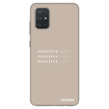 Obal pro Samsung Galaxy A71 A715F - Positive Vibes