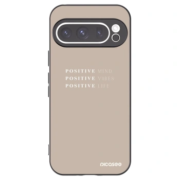 Picasee silikonový černý obal pro Google Pixel 9 Pro XL - Positive Vibes