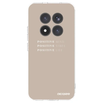 Picasee silikonový průhledný obal pro Xiaomi Redmi Note 15 Pro+ - Positive Vibes