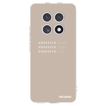 Picasee silikonový průhledný obal pro Xiaomi Redmi Note 15 - Positive Vibes