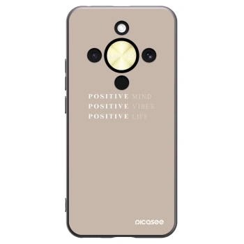 Picasee silikonový černý obal pro Honor Magic8 Lite 5G - Positive Vibes