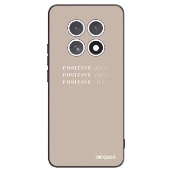Picasee silikonový černý obal pro Xiaomi Redmi Note 15 5G - Positive Vibes