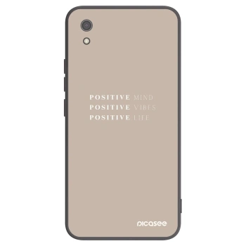Picasee silikonový černý obal pro Xiaomi Redmi 7A - Positive Vibes