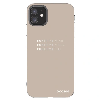 Picasee silikonový průhledný obal pro Apple iPhone 11 - Positive Vibes