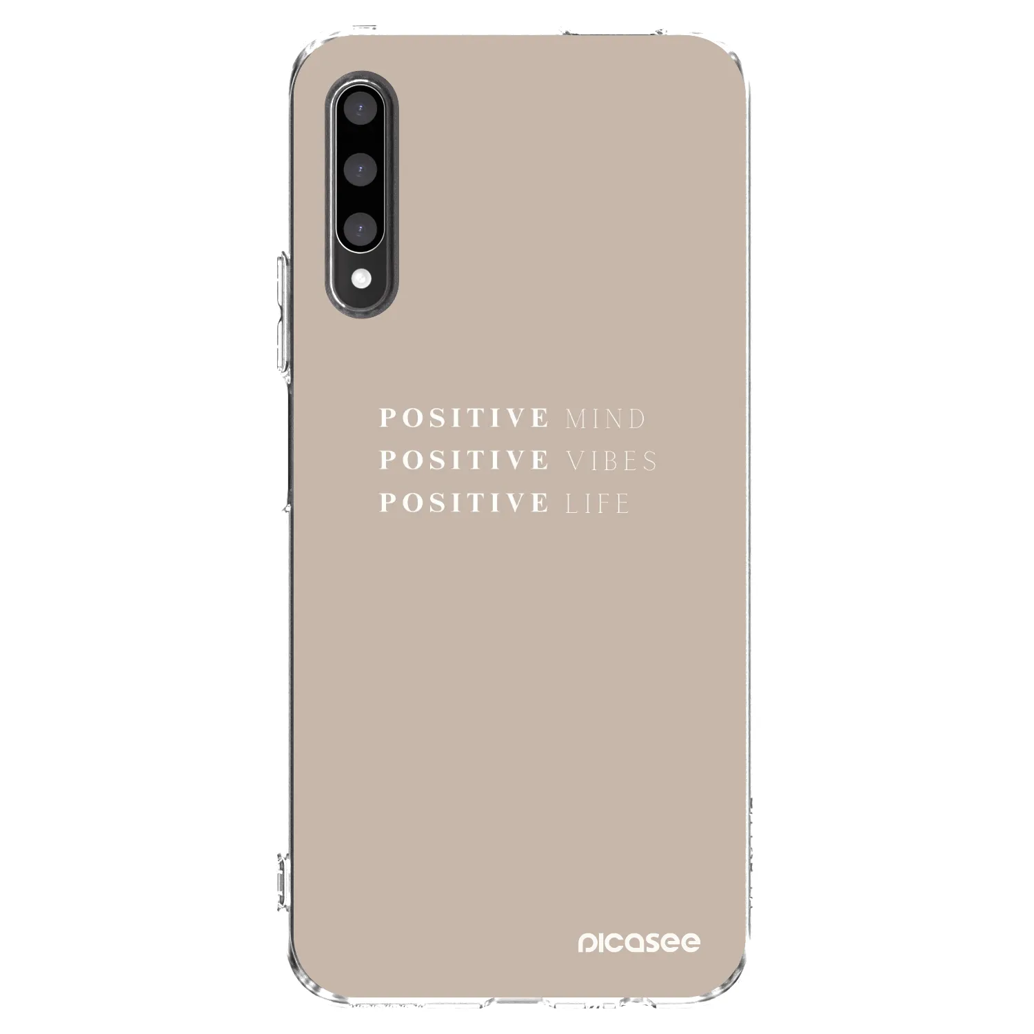 Picasee silikonový průhledný obal pro Honor 9X Pro - Positive Vibes