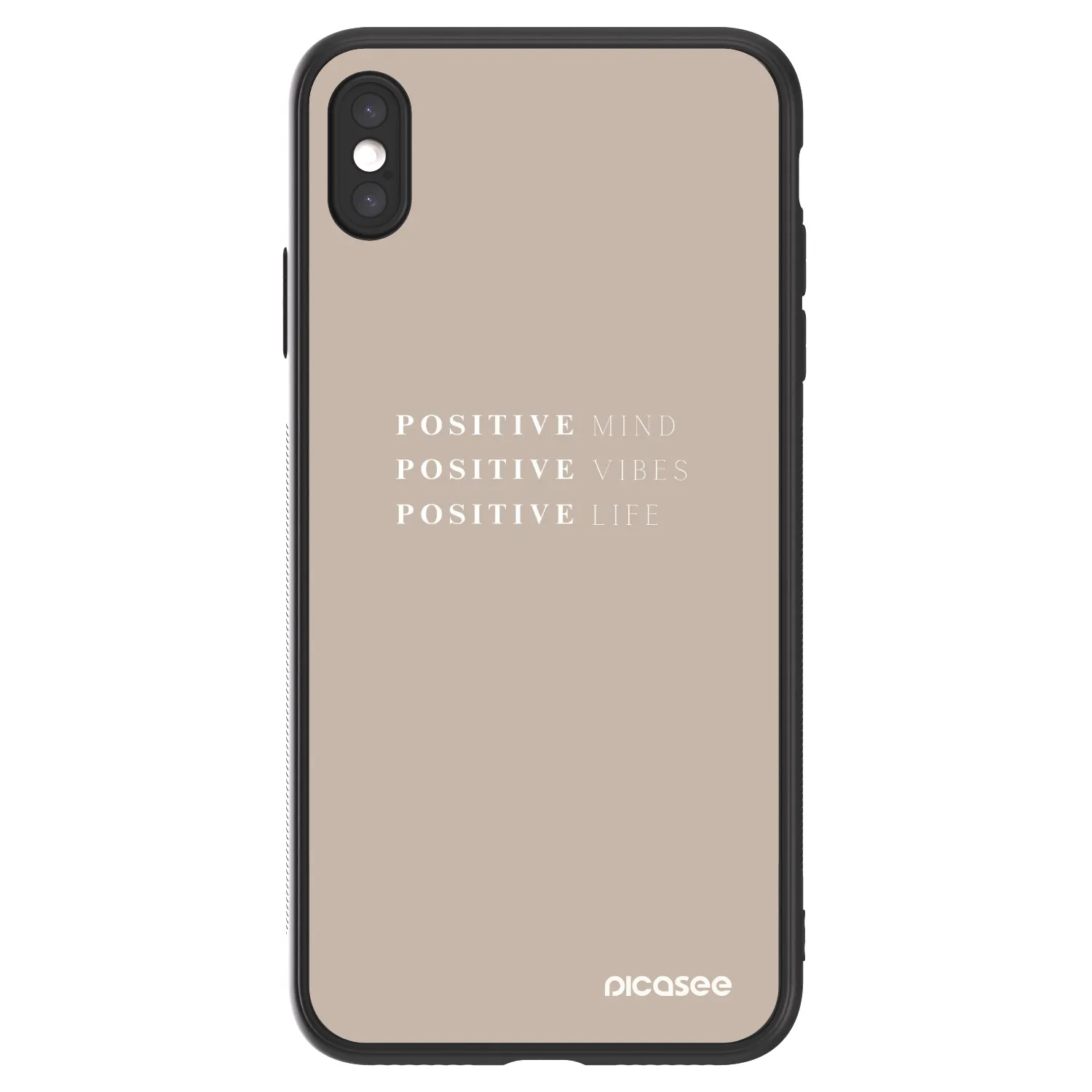 Picasee ULTIMATE CASE pro Apple iPhone XS Max - Positive Vibes