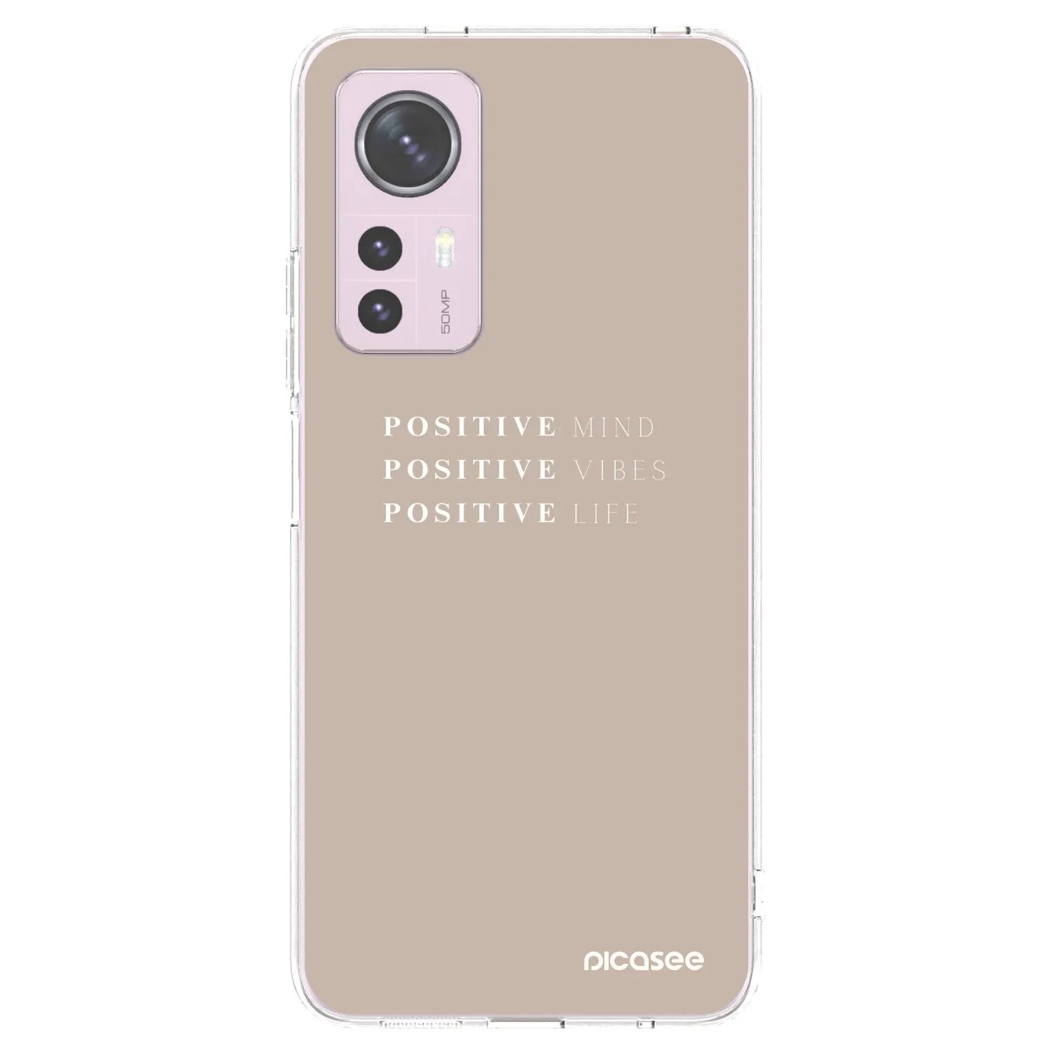 Picasee silikonový průhledný obal pro Xiaomi 12 - Positive Vibes
