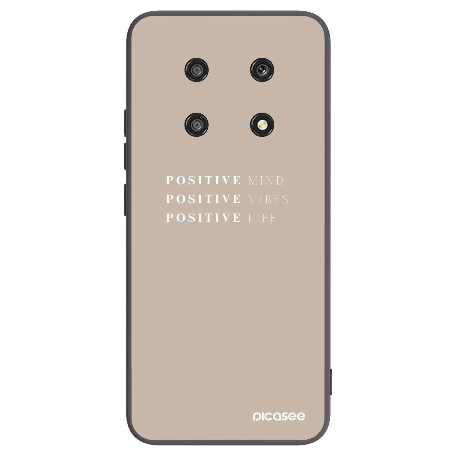 Picasee silikonový černý obal pro Honor Magic4 Lite 5G - Positive Vibes