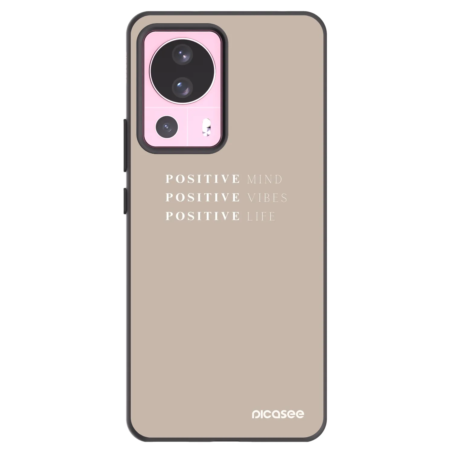 Picasee silikonový černý obal pro Xiaomi 13 Lite - Positive Vibes