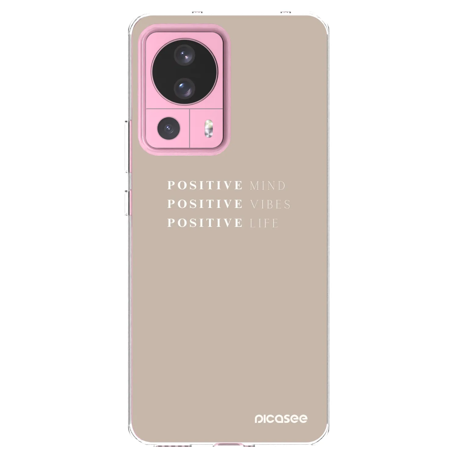 Picasee silikonový průhledný obal pro Xiaomi 13 Lite - Positive Vibes