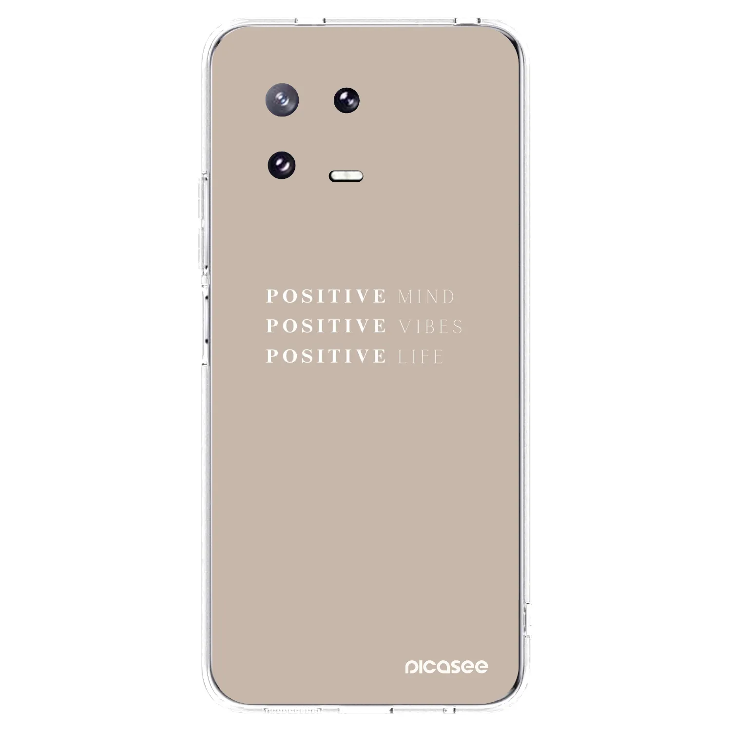 Picasee silikonový průhledný obal pro Xiaomi 13 Pro - Positive Vibes