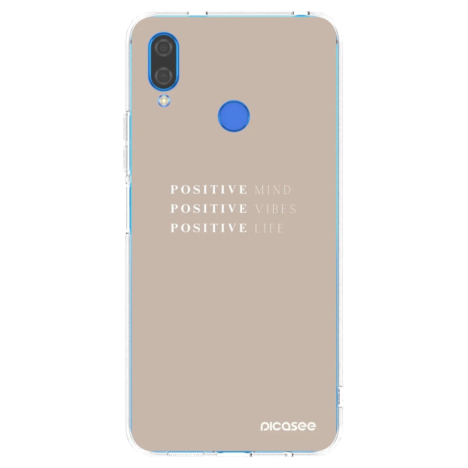 Picasee silikonový průhledný obal pro Huawei Nova 3i - Positive Vibes