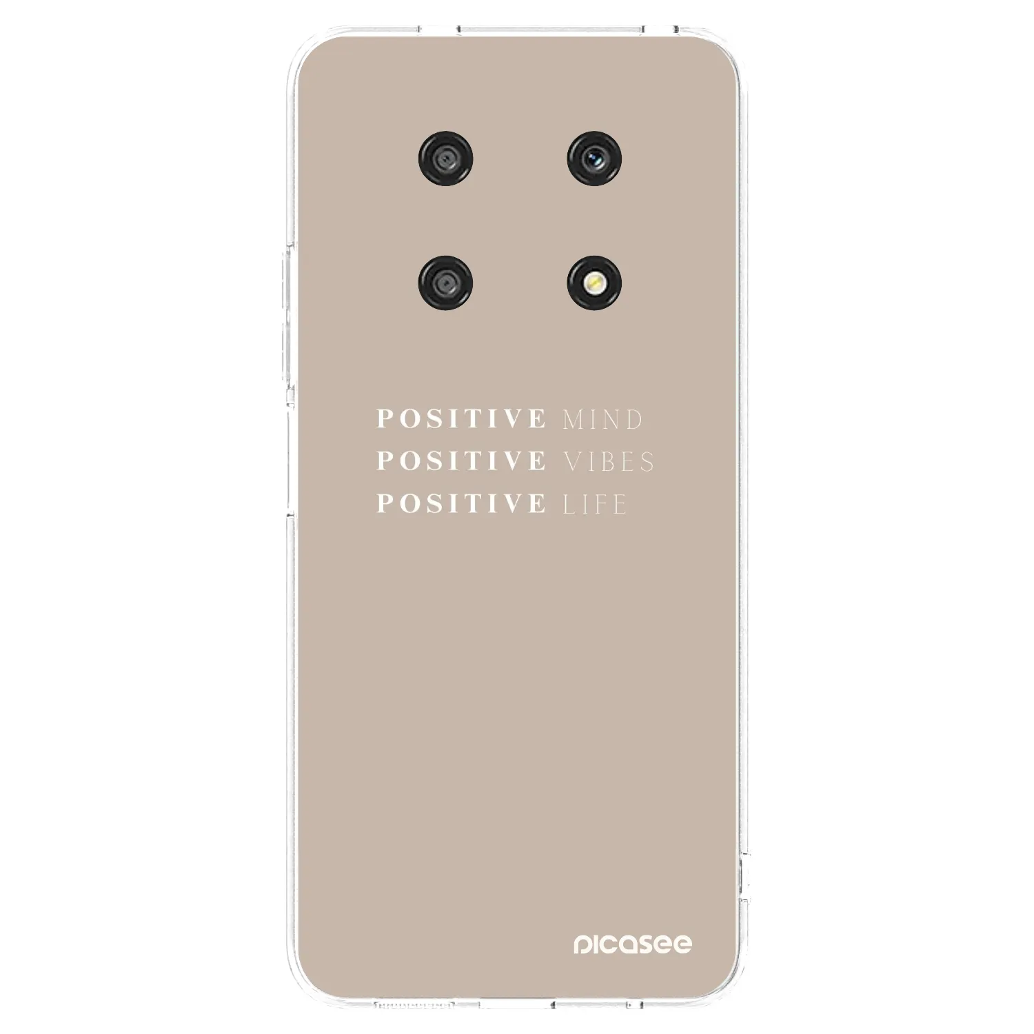 Picasee silikonový průhledný obal pro Honor Magic4 Lite 5G - Positive Vibes