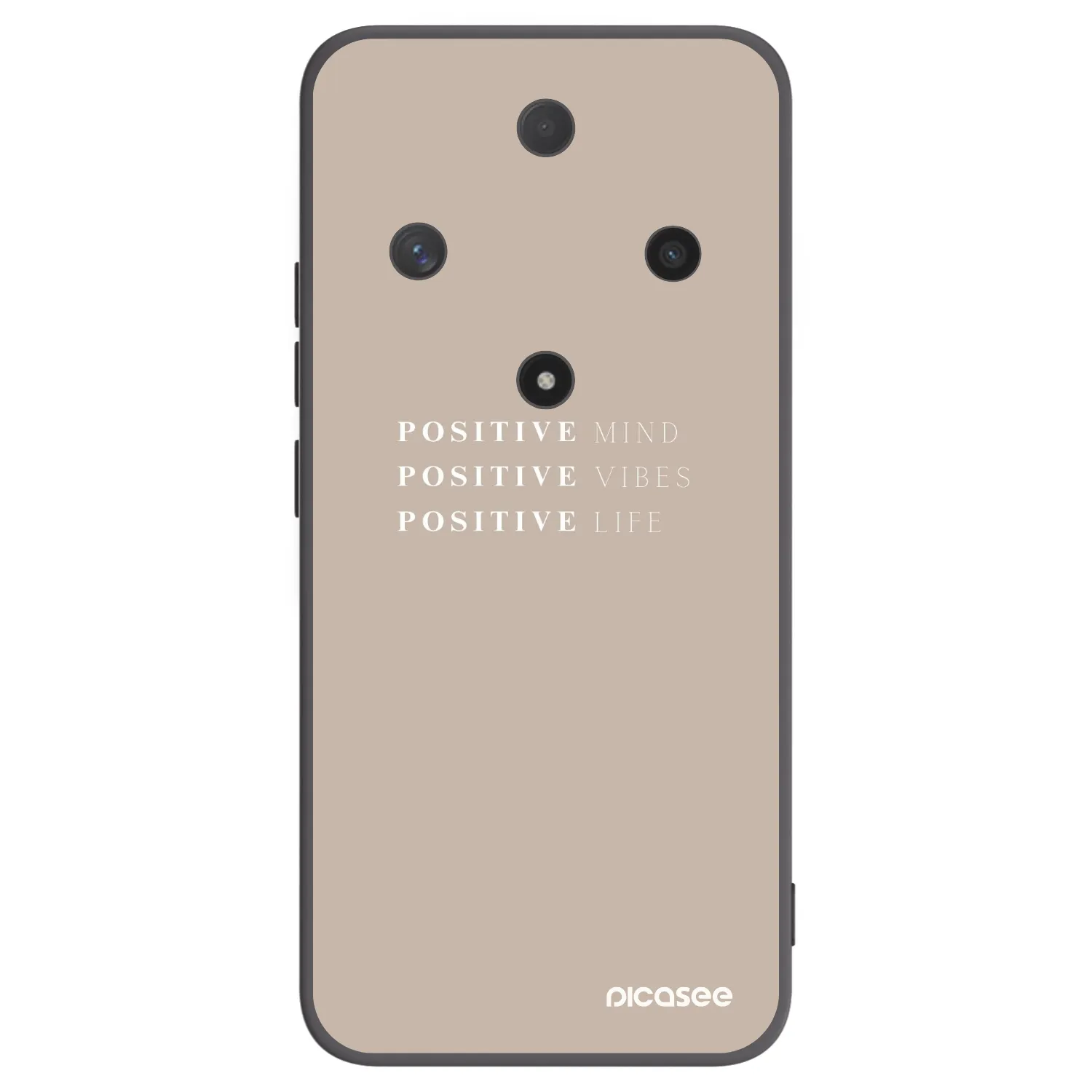 Picasee silikonový černý obal pro Honor Magic6 Lite 5G - Positive Vibes