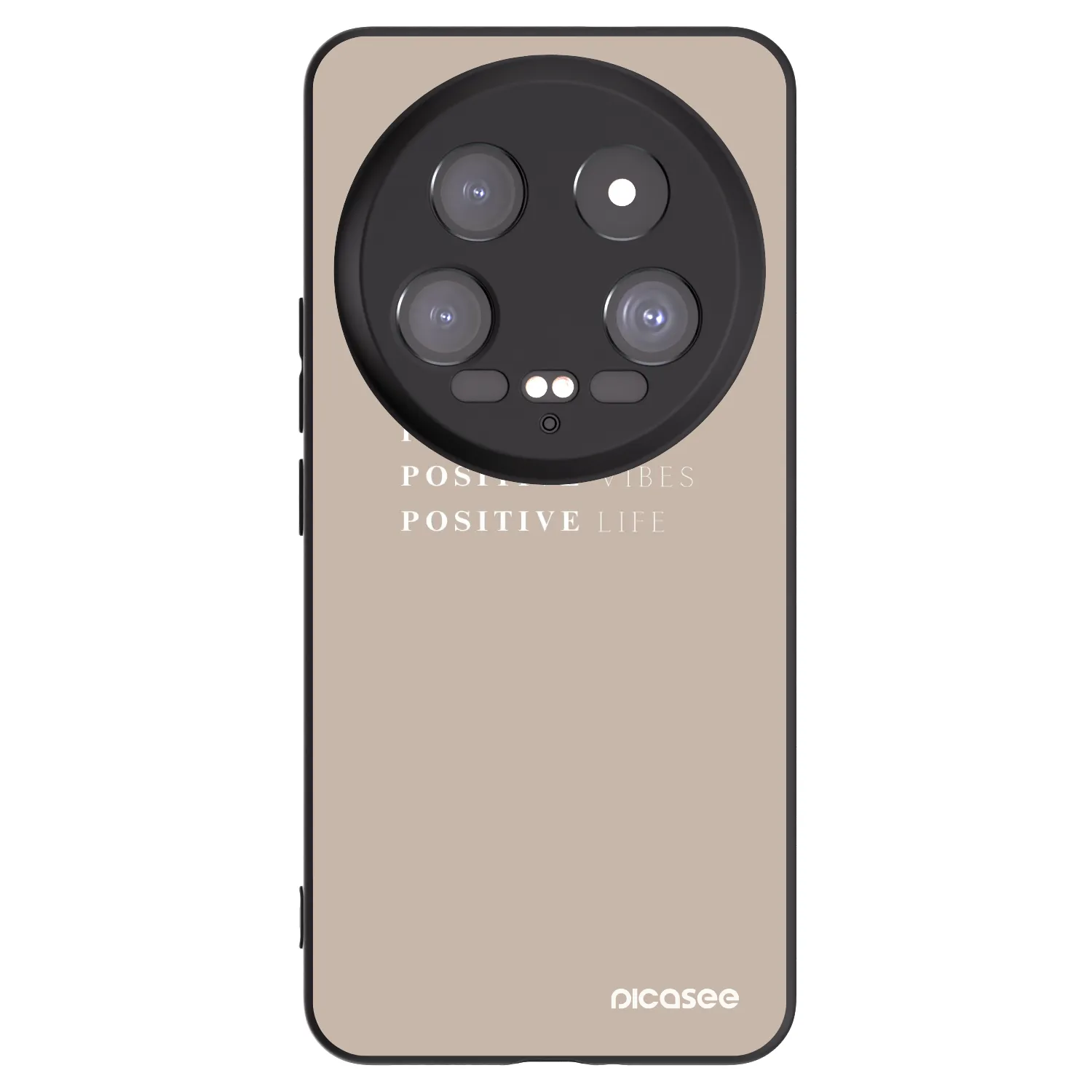 Picasee silikonový černý obal pro Xiaomi 14 Ultra - Positive Vibes