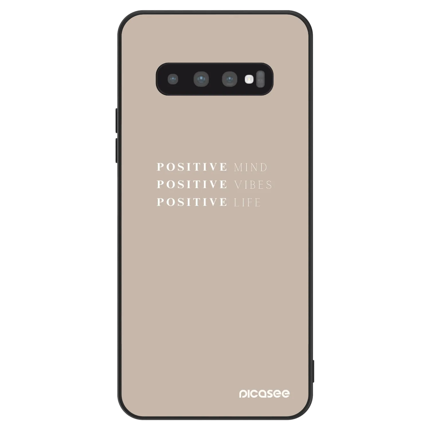 Picasee ULTIMATE CASE pro Samsung Galaxy S10 Plus G975 - Positive Vibes