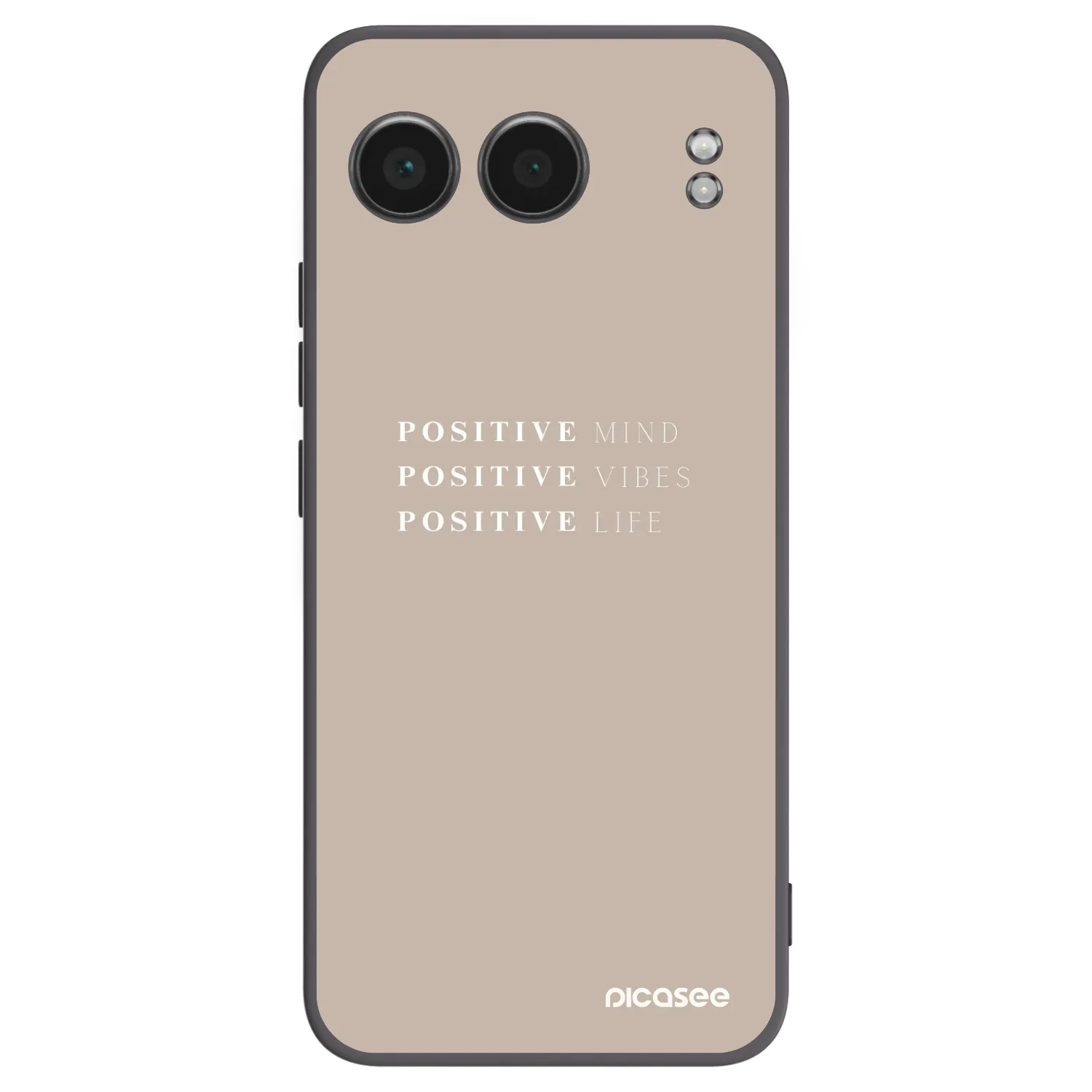 Picasee silikonový černý obal pro OnePlus Nord 4 - Positive Vibes