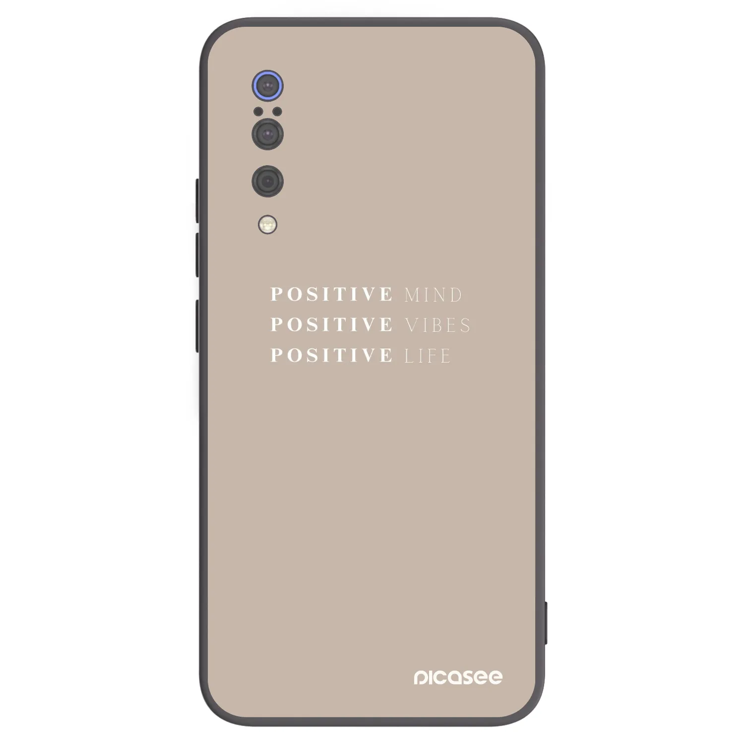 Picasee silikonový černý obal pro Xiaomi Mi 9 - Positive Vibes