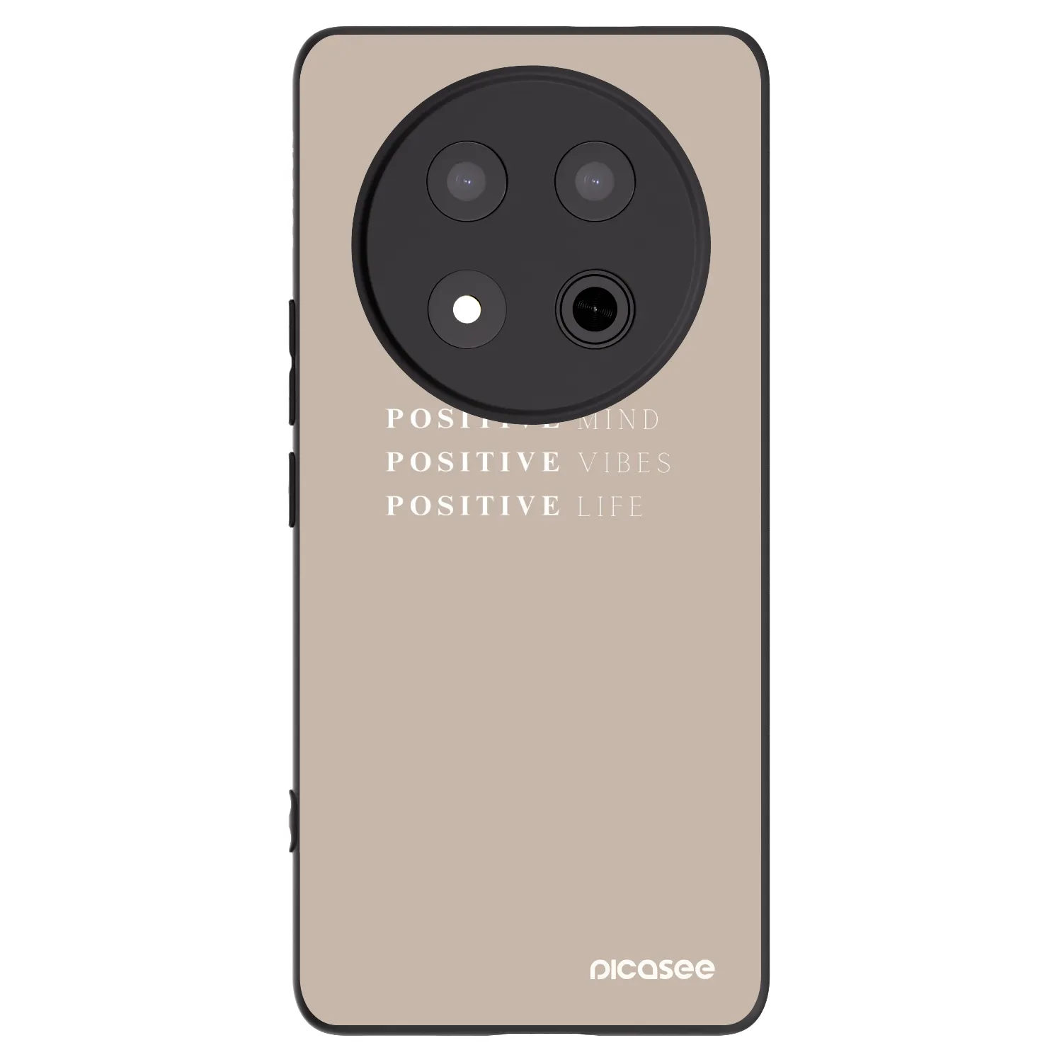 Picasee silikonový černý obal pro Honor Magic7 Lite 5G - Positive Vibes