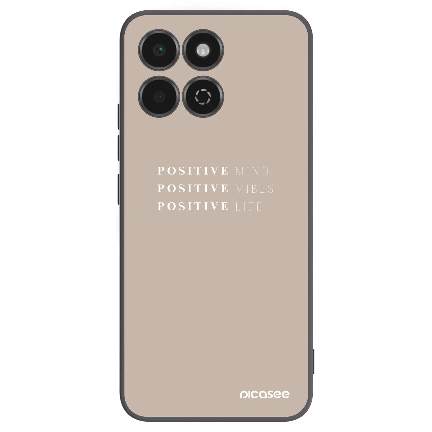 Picasee silikonový černý obal pro Honor 200 Smart 5G - Positive Vibes