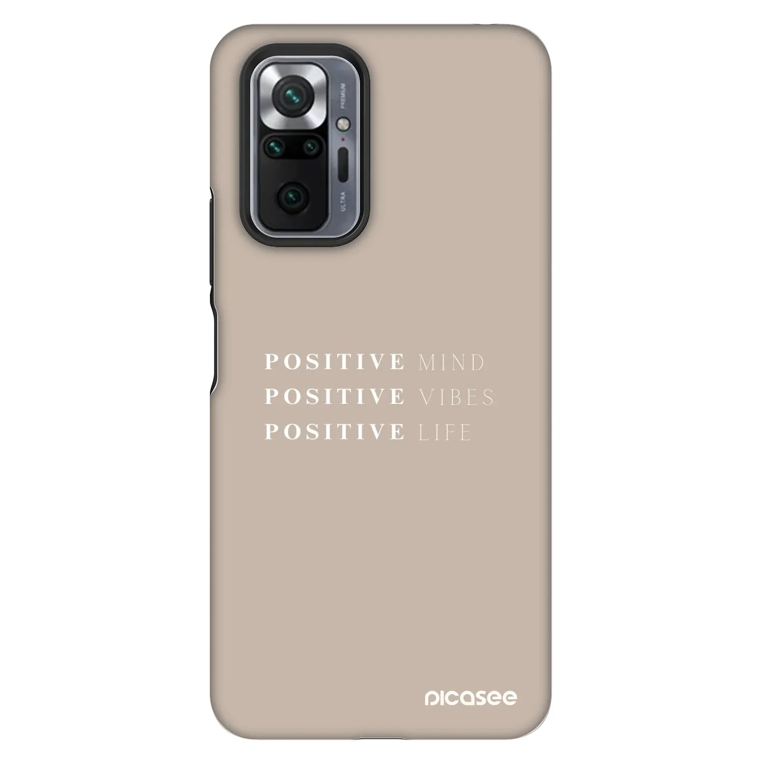 Picasee Fashion Case pro Xiaomi Redmi Note 10 Pro - Positive Vibes