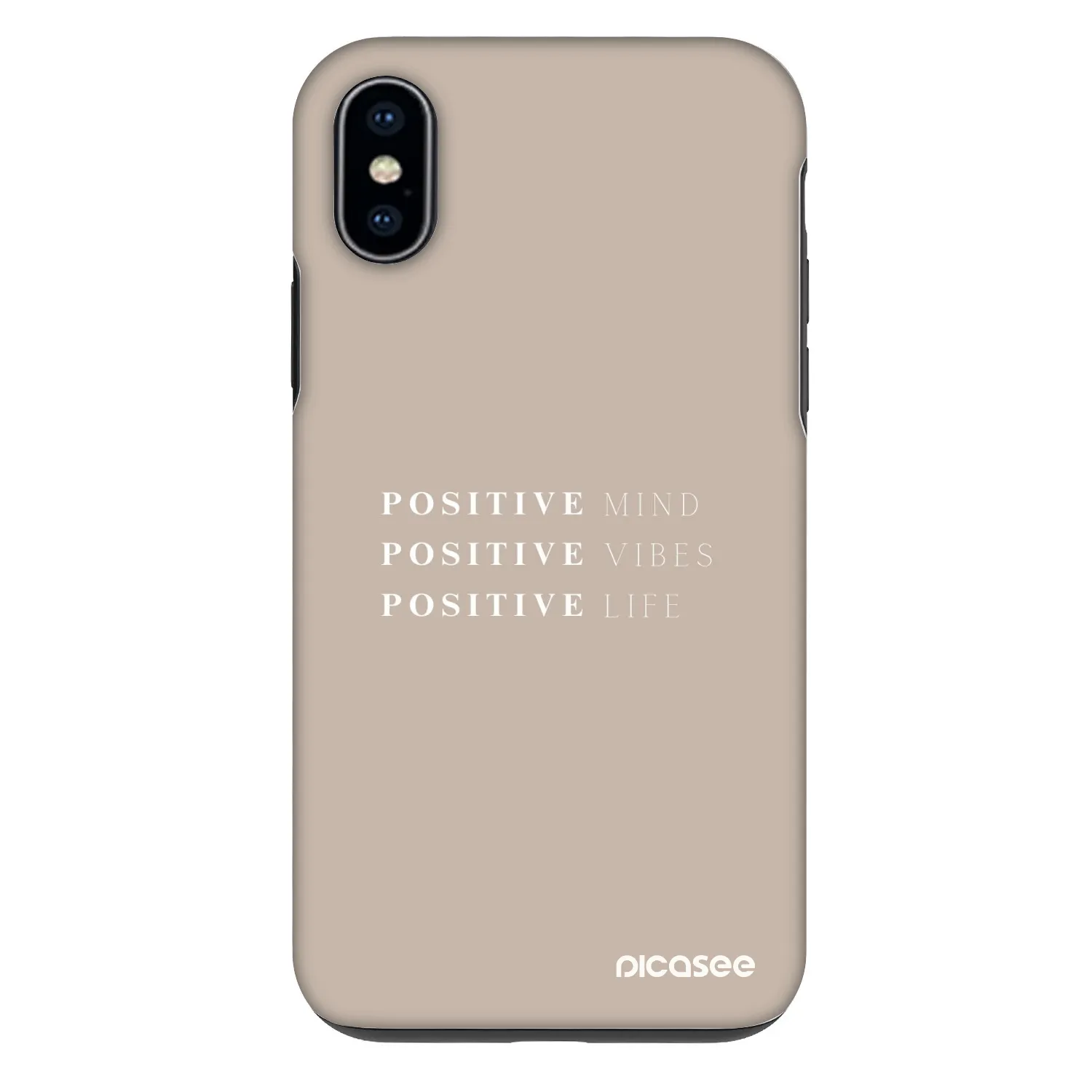 Picasee Fashion Case pro Apple iPhone X/XS - Positive Vibes