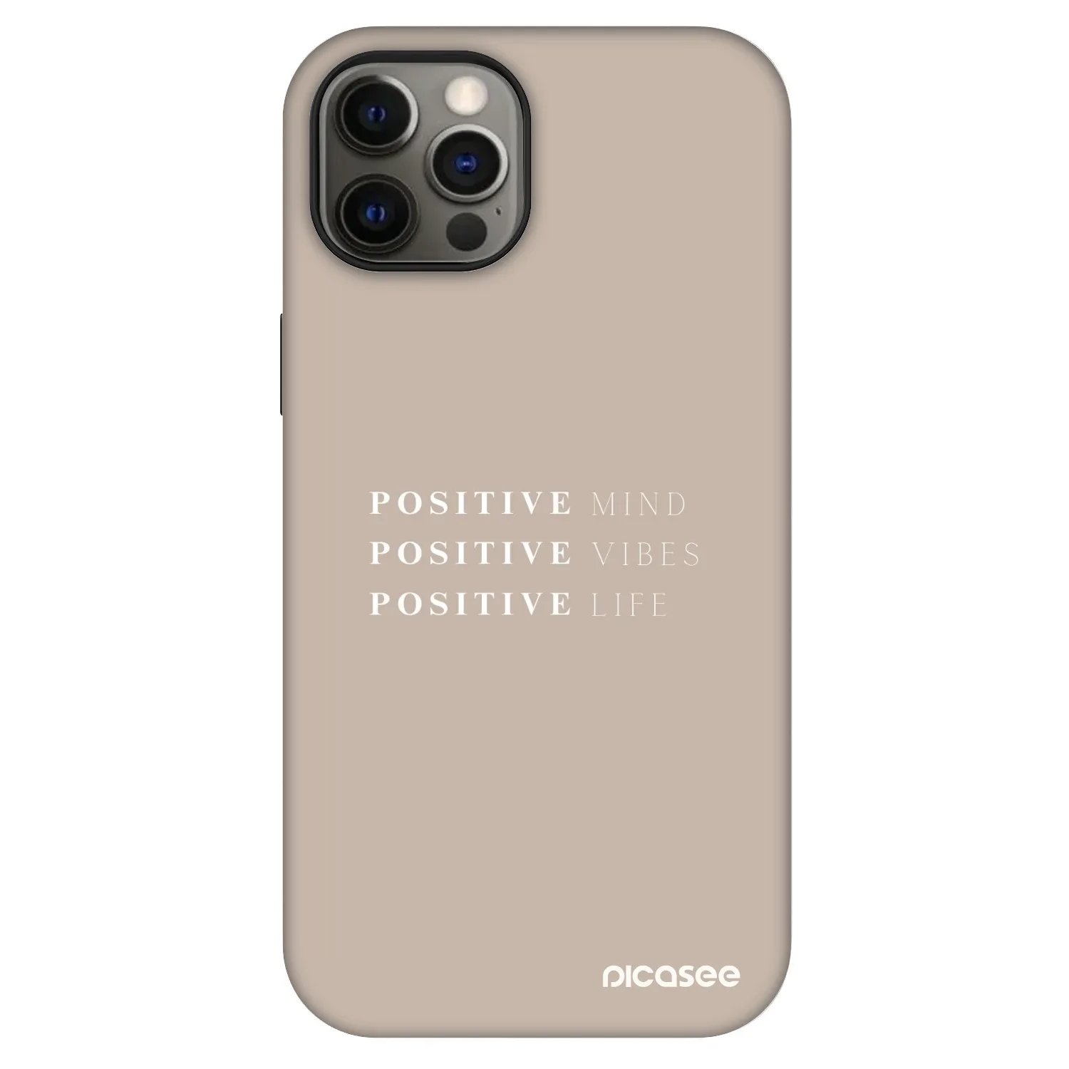 Picasee Fashion Case MagSafe Apple iPhone 12 - Positive Vibes