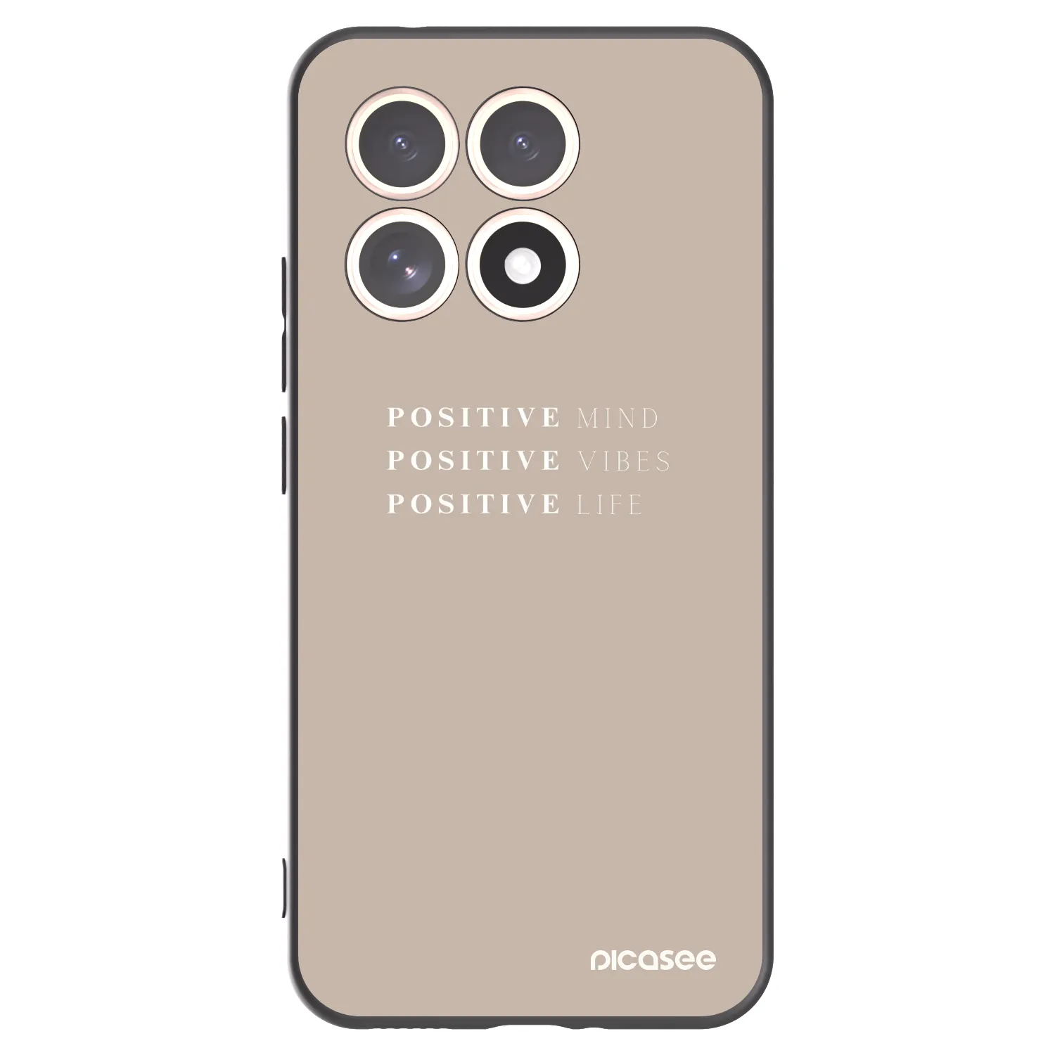 Picasee silikonový černý obal pro Xiaomi 15T - Positive Vibes
