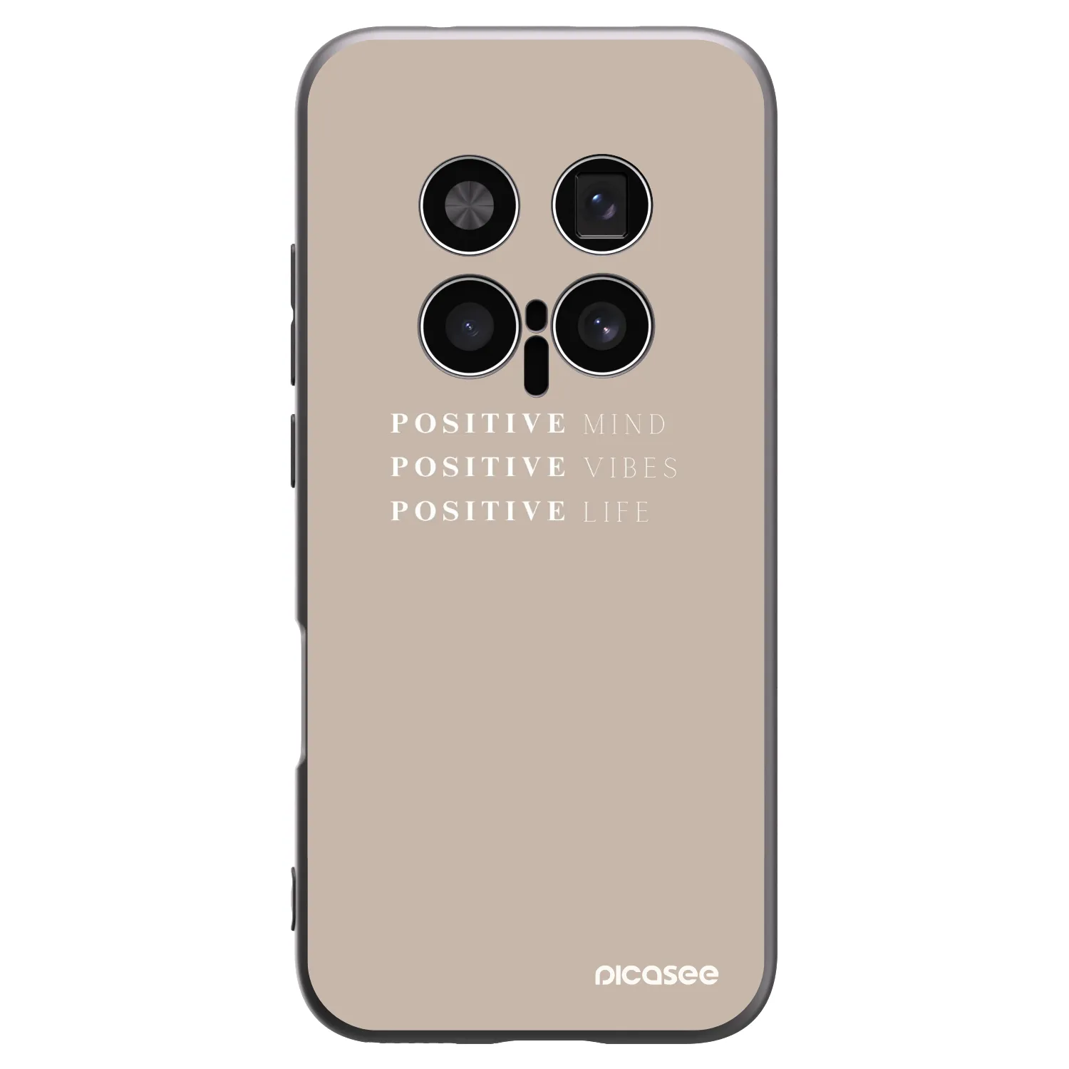 Picasee silikonový černý obal pro Honor Magic8 Pro 5G - Positive Vibes
