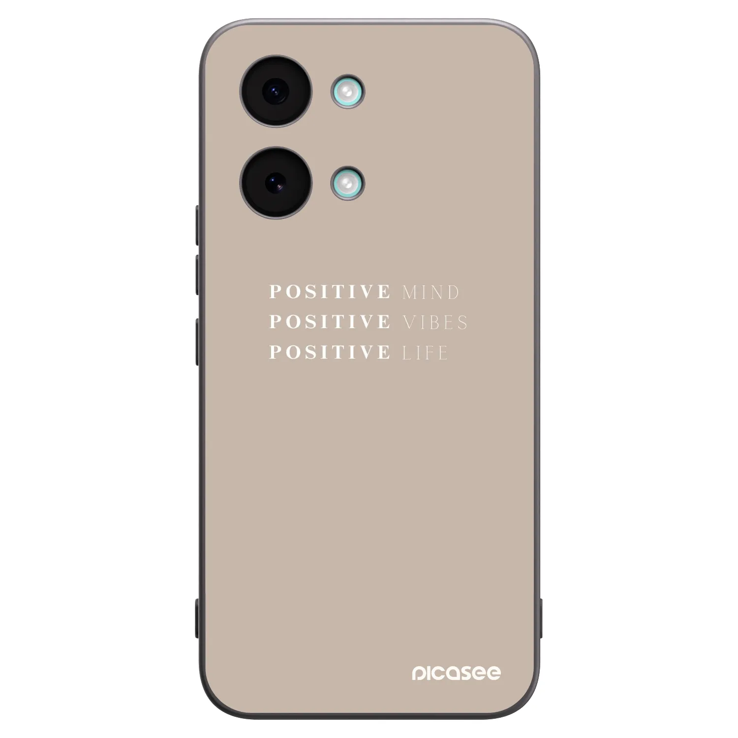 Picasee silikonový černý obal pro Xiaomi Poco X8 Pro Max - Positive Vibes