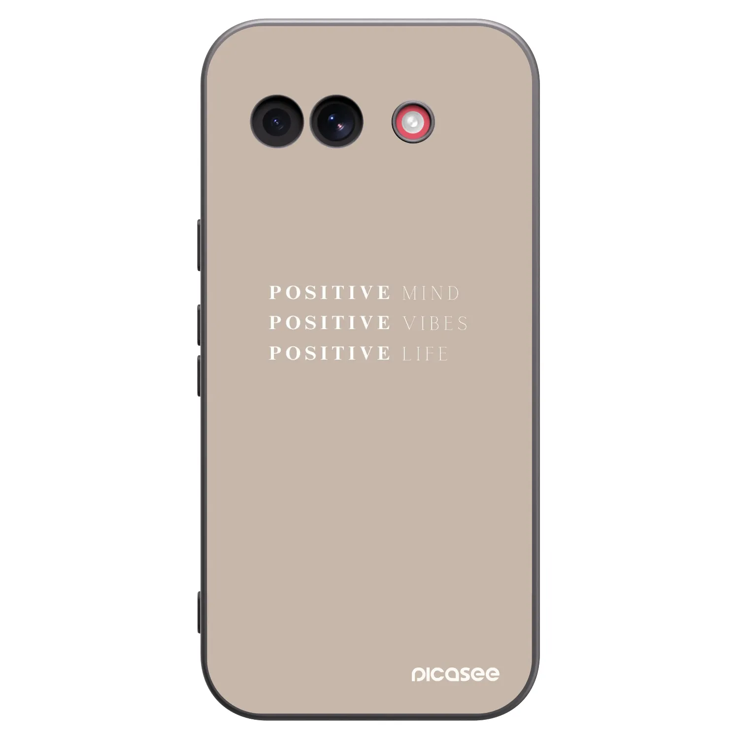 Picasee silikonový černý obal pro Google Pixel 10a - Positive Vibes