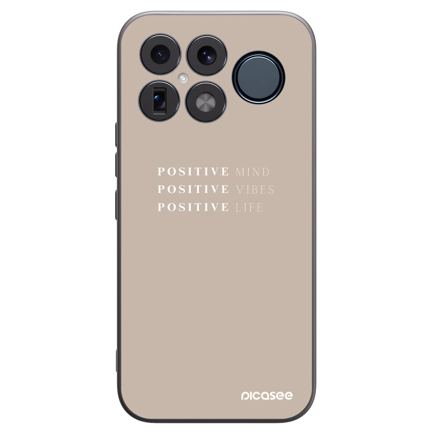 Picasee silikonový černý obal pro Xiaomi Poco F8 Ultra - Positive Vibes