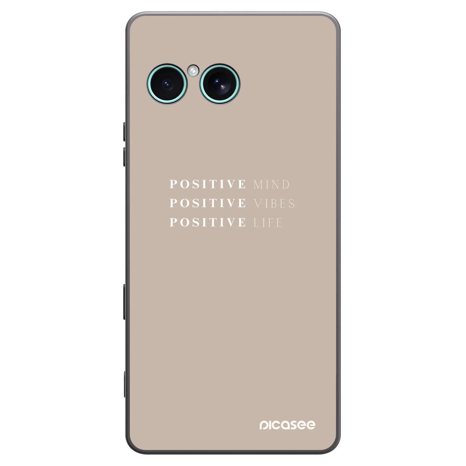 Picasee silikonový černý obal pro Sony Xperia 10 VII - Positive Vibes