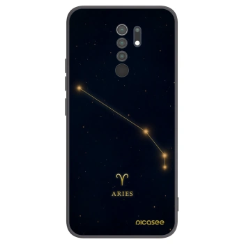 Picasee silikonový černý obal pro Xiaomi Redmi 9 - ARIES