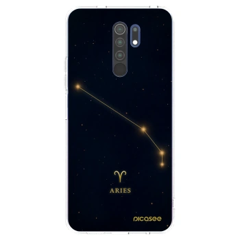 Picasee silikonový průhledný obal pro Xiaomi Redmi 9 - ARIES