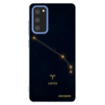 Picasee silikonový průhledný obal pro Samsung Galaxy S20 FE - ARIES