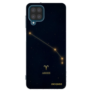 Picasee silikonový průhledný obal pro Samsung Galaxy A12 A125F - ARIES