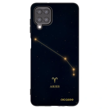 Picasee silikonový černý obal pro Samsung Galaxy A12 A125F - ARIES