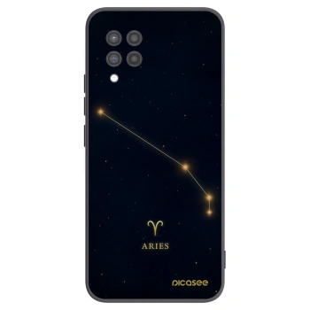 Picasee silikonový černý obal pro Samsung Galaxy A42 A426B - ARIES