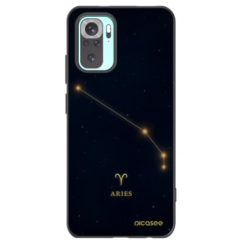 Picasee silikonový černý obal pro Xiaomi Redmi Note 10 Pro - ARIES