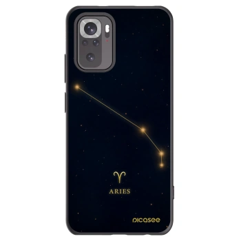 Picasee silikonový černý obal pro Xiaomi Redmi Note 10S - ARIES
