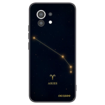Picasee silikonový černý obal pro Xiaomi Mi 11 - ARIES