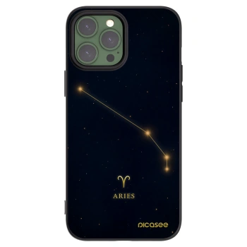 Picasee silikonový černý obal pro Apple iPhone 13 Pro Max - ARIES